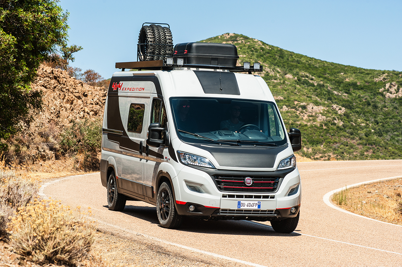 Düsseldorf Caravan Salon 2017: Debi novog Fiat Professional modela Ducato 4×4