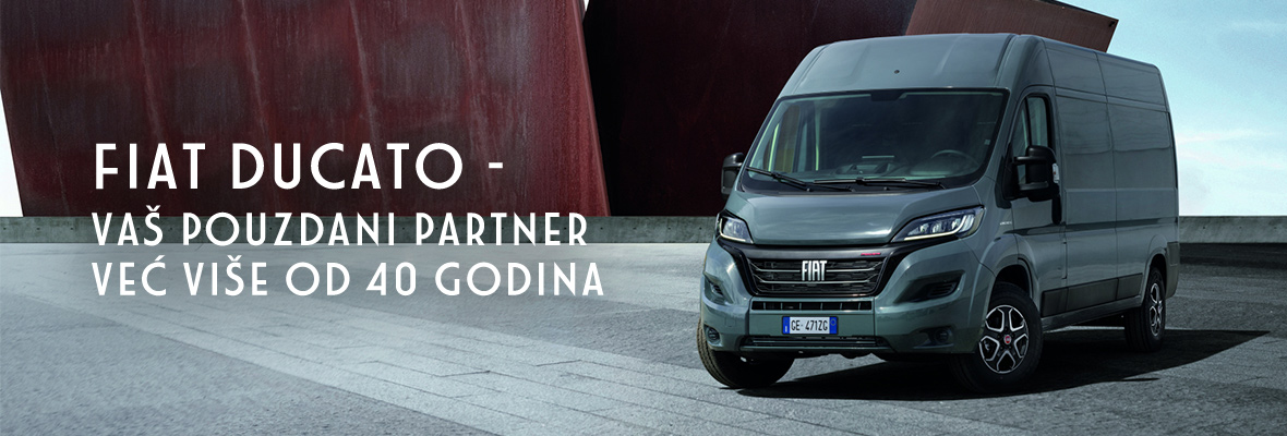 Fiat Ducato – vaš pouzdani partner već više od 40 godina